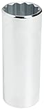 Stanley Proto J5336 1/2-Inch Drive Deep Socket, 1-1/8-Inch, 12 Point [並行輸入品]