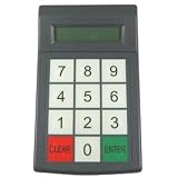 LCD Mini Data Terminal 12 Key USB Serial Flat Membrane Keys