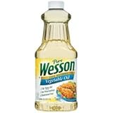 Pure Wesson 100% Natural Vegetable Oil 24 Fl Oz ( Pack of 3)