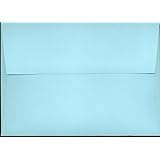 Box of 100 Blue A7 (5 1/4" x 7 1/4") Fits 5x7 Invitation Photo Wedding Announcement Envelopes