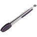 from ProCook ProCook Silicone Kitchen Tongs Aubergine