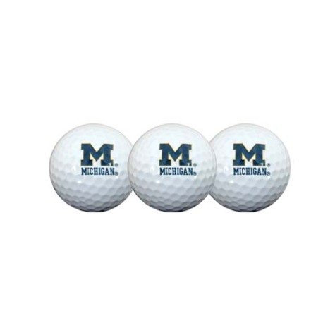 Michigan State Spartans Ncaa Golf Ball 3-pack