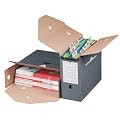 smartboxpro Archivbox f�r H�ngeregistraturen 125x335x275mm anthrazit/wei�