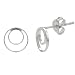 Sterling Silver Small Hoop Mini Stud Children's Earrings