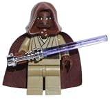 LEGO Mace Windu in Jedi Robes with Chrome Lightsaber (Loose) Star Wars Mini Figure