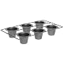 Chicago Metallic Gourmetware Nonstick 6-Cup Popover Pan