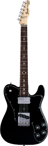 Fender Classic Series '72 Telecaster® Custom Electric Guitar, Black, Rosewood Fretboard