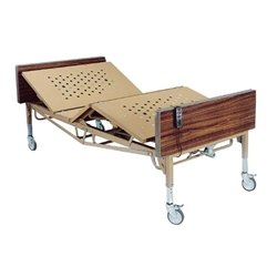 Drive Bariatric Full Electric Hospital Bed - Bed With Foam Mattress and 1 Pair T Rail - 1530015300BV-PKG