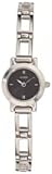 Guess Women's G55100L Silver Stainless-Steel Quartz Watch with Black Dial