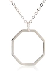 Samantha Faye "Shapes" Octagon Pendant Necklace, 18"
