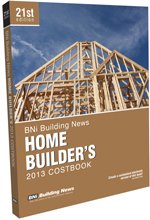 BNI Home Builders Costbook 2013 - Building News - BN-Builders - ISBN: 1557017662 - ISBN-13: 9781557017666