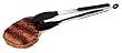 Elizabeth Karmel's 12-inch Stainless Steel and Black Super Silicone Tongs