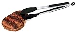Elizabeth Karmel's Grill Friends Silicone Tong, black, 12 inches