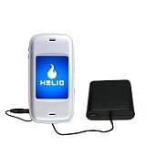 Emergency AA Battery Charge Extender for the Helio Kickflip - Gomadic Brand w/ TipExchange Technology