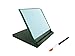 Mini Buddha Board Art Set: Water Drawing Writing Board w/ Water Brush for Mindfulness & Meditation – Inkless Zen Based Drawing Board - Painting & Art Supplies – Ideal Relaxation Gifts (5” x 5”, Green)