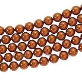Swarovski Crystal 5810 6mm COPPER Pearl Beads (50)