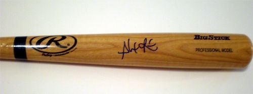 ALEX RIOS SIGNED BAT CHICAGO WHITE SOX
