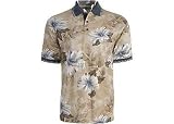 Boca Classics Hibiscus Short Sleeve Polo
