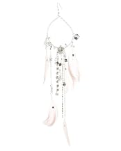 Butterfly Beaded & Feather Earrings