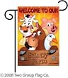 Funny Farm Indoor/ Outdoor Sublimation Garden Flag 13" X 18.5" 60039