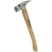 Stiletto Ti12MC 12-Ounce Titanium Milled Face Hammer with a Curved 18-Inch Hickory Handle