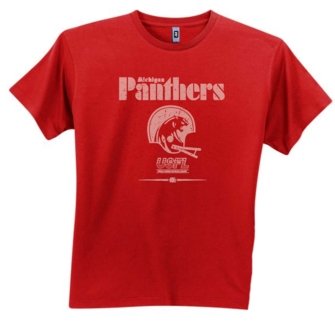 Michigan Panthers USFL Fashion Fitted Tee