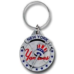 New York Yankees Pewter Keychain
