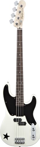 Squier by Fender Mike Dirnt Precision Bass, Arctic White