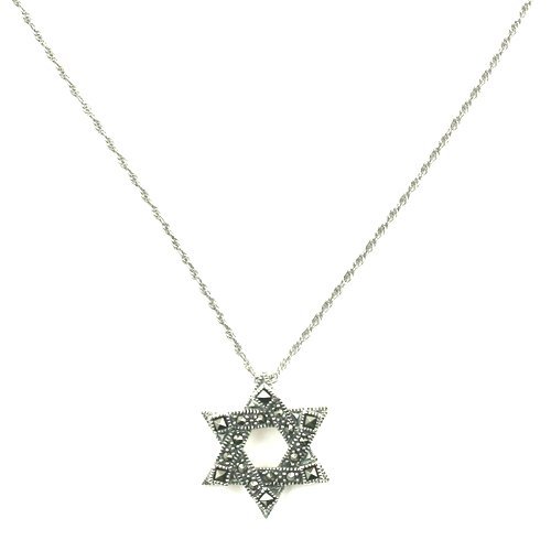 Star of David Pendant Necklace by Judith Jack