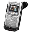PREMIUM STINGRAY RUBBER CASE COVER (With 2 Optional Interchangable Belt Clips) for SAMSUNG T629 - Retail Packaging