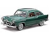 1951 Kaiser Henry J Platinum Diecast Car Model With Trunk Green Platinum Edition 1:18