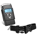 40kg Balanzas Digitales equipaje Maleta - Con correa, azul luz de fondo, bater�as incluidas. Holiday Travel Equipaje Balanza