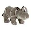RHINO STANDING PLUSH TOY STUFED ANIMAL 14"