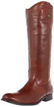Hot Sale FRYE Women's Melissa Button Brush Off Boot, Cognac Soft Vintage Leather,  8 M US