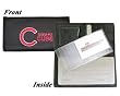 Chicago Cubs Embroidered Leather Checkbook Cover - Baseball Sports Merchandise