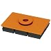 Mason MBSW6X4 Neoprene/Steel Vibration Isolation Pad, Through Hole, 6" Length x 4" Width x 1" Thick