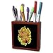 Rebecca Anne Grant Photography Designs Art Nature Flowers Gardens Plants - Hibiscus Stigma - Tile Pen Holders-5 inch tile pen holder