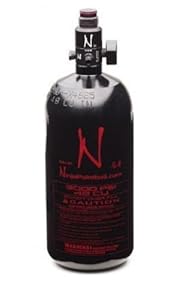 Ninja 48/3k Aluminum HPA Paintball Tank BLACK