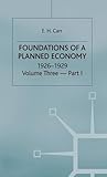Foundations of a planned economy, 1926-1929