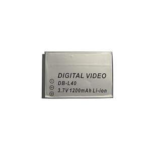 【クリックでお店のこの商品のページへ】【2個セット】SANYO DMX-HD1-H XactiのDB-L40対応バッテリー