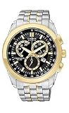Citizen Eco-Drive Chronograph WR100 Black Dial Men's watch #AT1184-55E