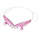 Bradychan V4.0+EDR HV-800 Bluetooth 4.0 Neckband Sport Stereo Headset for Smartphones & Bluetooth Enabled Tablets - 3-Piece - Pink