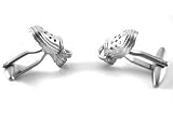 Silver Sandals Crocs Cufflinks