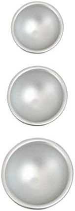 2pcs/set 3D Aluminum Half Ball Sphere Bath Bomb Cake Pan Tin Baking Mold Pastry Mould