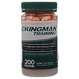 Kingman Training 11mm Paintballs 200 - Rounds - Orange