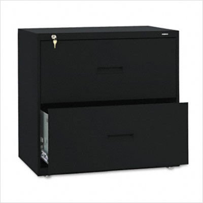 Putty HON 400 Series 2 Drawer Lateral Metal Filing Cabinet