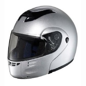 Hawk Modular Helmet - Silver - Medium
