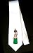 Party Decoration Necktie with Africa, naked, native, pot, nude, woman, Masai, container, inhabitant, tribal