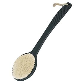 Kingsley Natural Bristle Bath And Shower Brush Slate