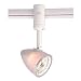 Milano - Spot Light for Milano Monorail Track Lighting Fixture - White - White Glass - B2447